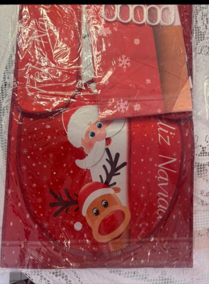 Juego de Baño Navideño.